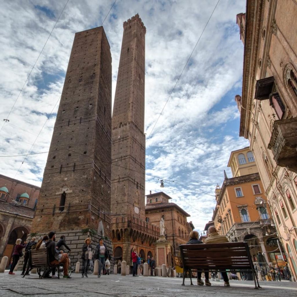 Bologna und die Sehenswürdigkeiten der Altstadt